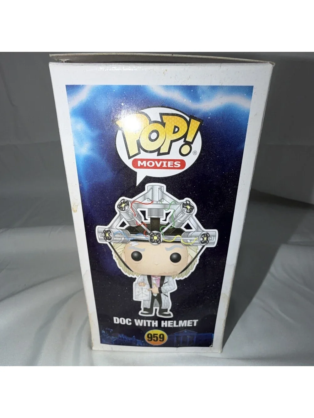 Funko Pop! Movies Back to the Future Doc with Helmet Vinyl Figure #959